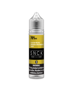 SNCK Banana Strawberry Taffy Max VG E-Liquid