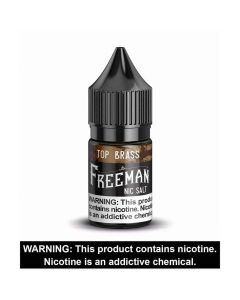 Top Brass - Creamy sweet, peanut butter with a hint of tobacco.