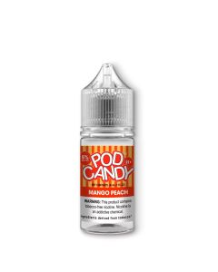 Pod Candy Salt Nicotine Mango Peach 30mL E-Liquid